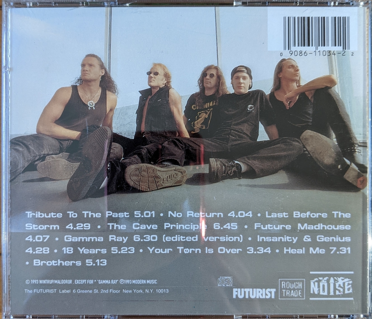 100円de名盤-67】INSANITY AND GENIUS【GAMMA RAY】 - 30年前のレコード棚