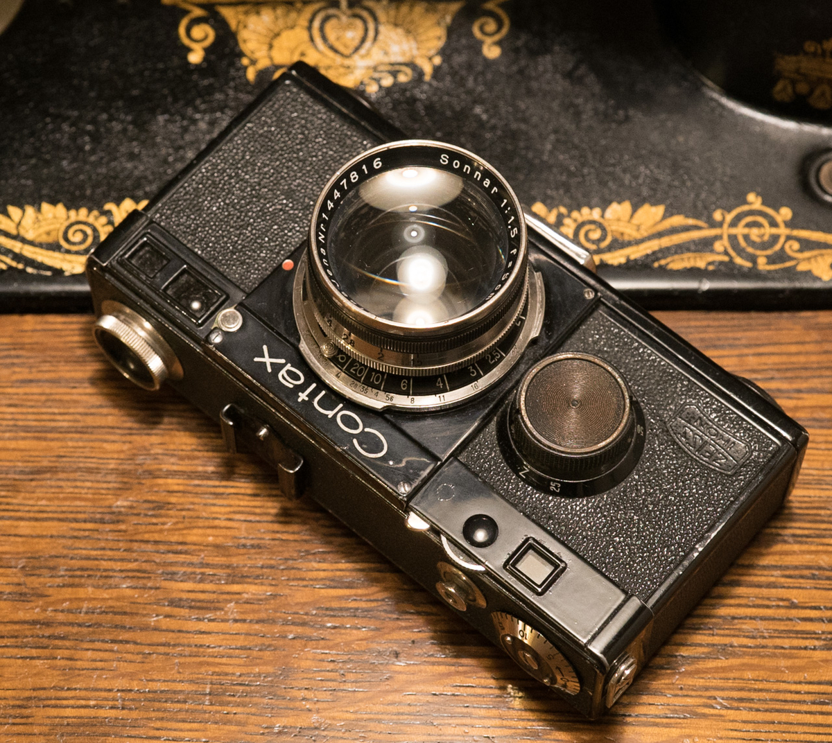 Carl Zeiss Jena Sonnar 1:1.5 f=5cm Black - fortia's レビュー