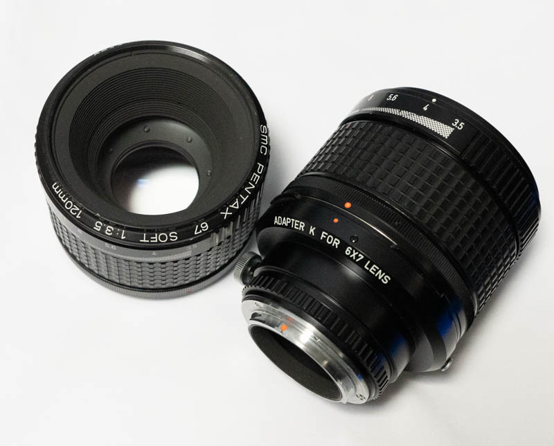 PENTAX67 SOFT 1:3.5 120mm をデジカメで使う - fortia's レビュー