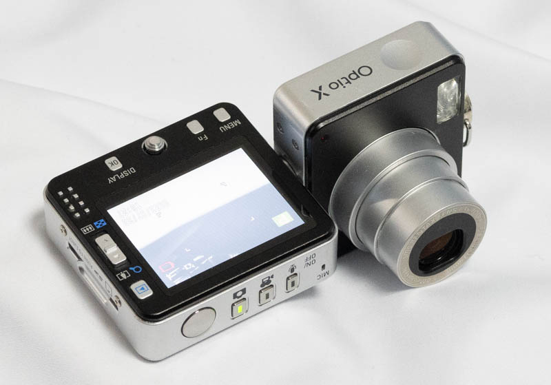 Optio X おしゃれなオールドコンデジ - fortia's レビュー