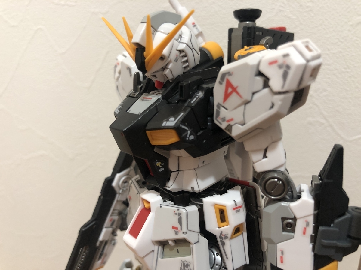 ガンプラ RG νガンダム 塗装完成 - ガンプラサンプラーのガンプラブログ