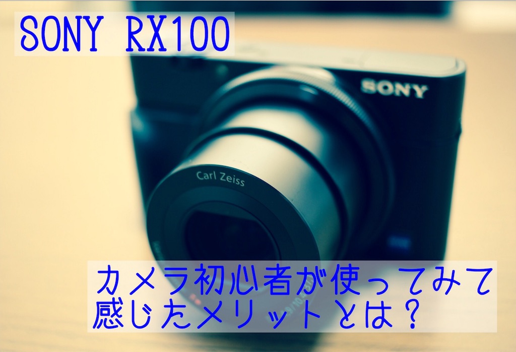 作例写真】RX100レビュー｜ソニーの高級デジカメを使って感じた