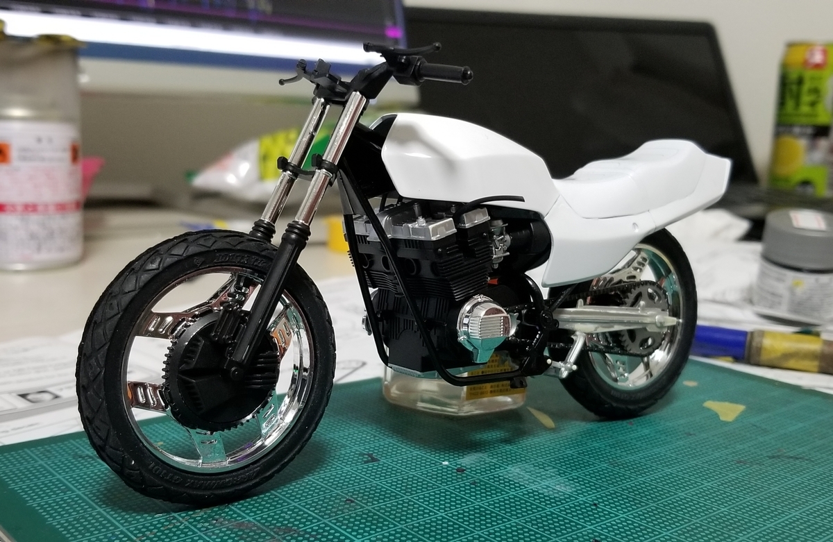 CBX400F ⑤ - 晩酌モデラー日記