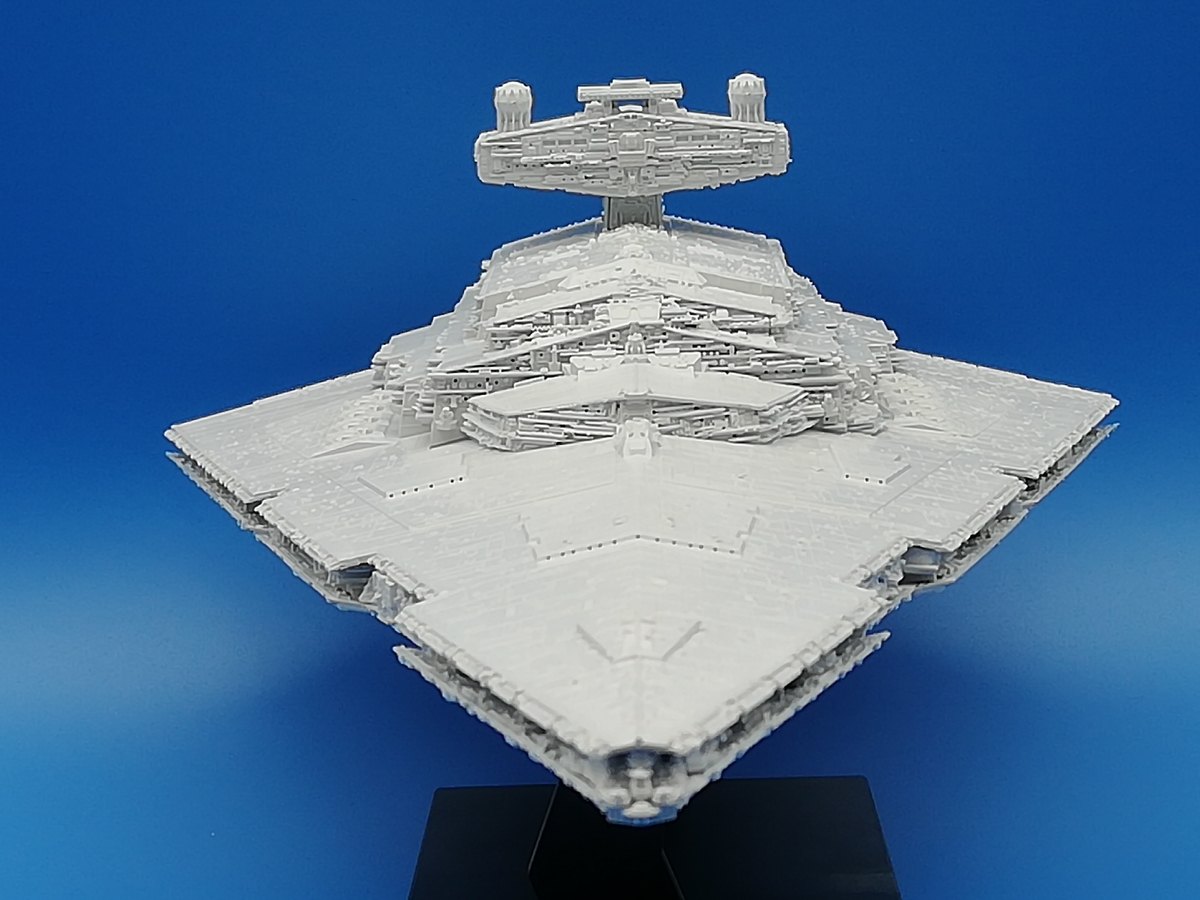 バンダイ】 1/5000 スターデストロイヤーレビュー（素組編） - プラモ