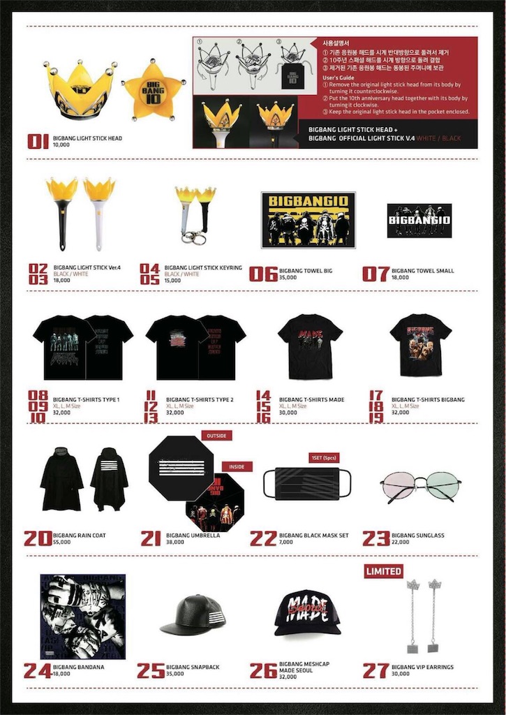 BIGBANG10 グッズ - すきなこと、すきなもの