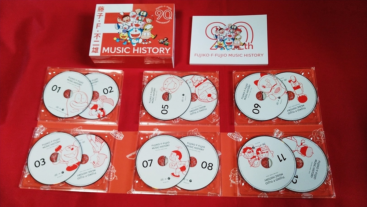 藤子・F・不二雄生誕90周年記念 藤子・F・不二雄 MUSIC HISTORY【CD