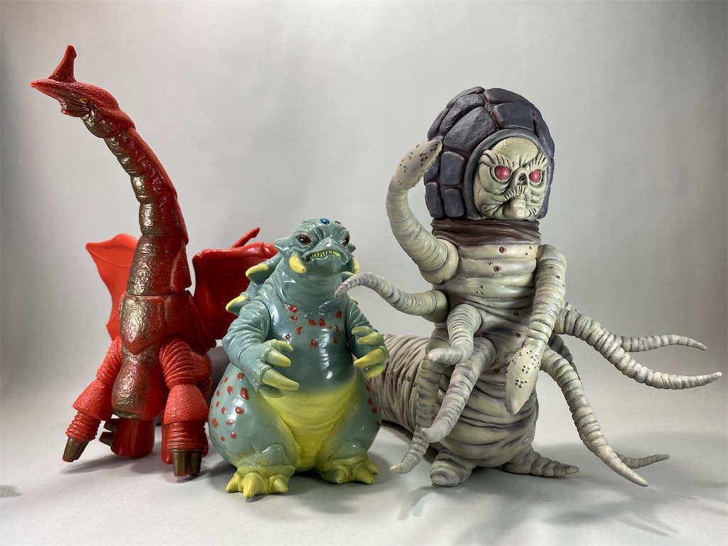 ガレキ製作 邪悪生命体ゴーデス(第二形態) - しんどー11のチラシ裏ブログ