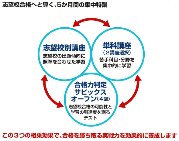 小6サピックス】SS特訓では苦手2教科を選択～とりあえず算国で