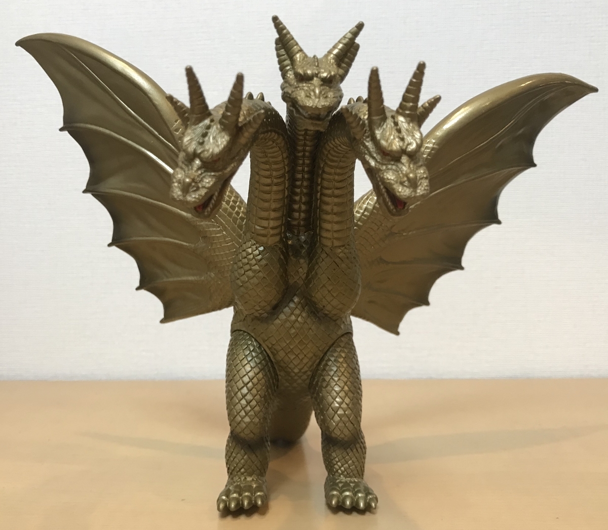 1998 ゴジラ、キングギドラ ソフビ キングギドラ（vsシリーズ