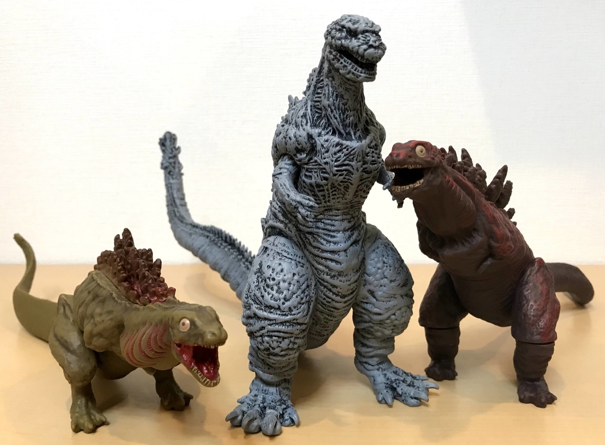 シン・ゴジラ（形態変化3体セット） ムービーモンスターシリーズ(2017
