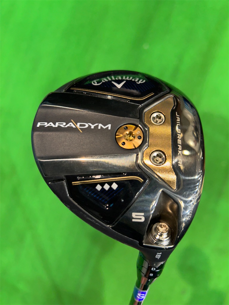 キャロウェイパラダイム♦︎♦︎♦︎フェアウェイウッド試打評価