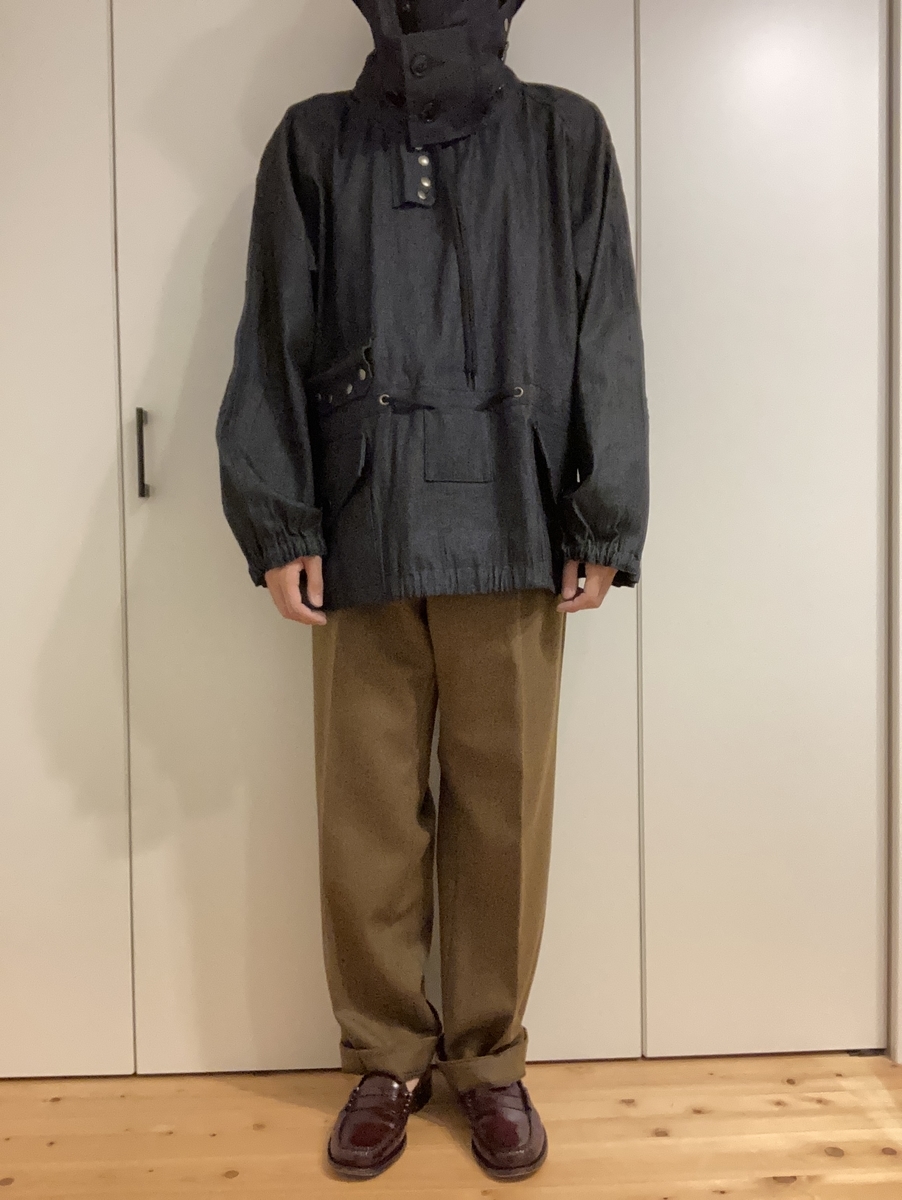 WAIPER.inc】イギリス軍のベンタイルスモックをデニムにしたら最高に