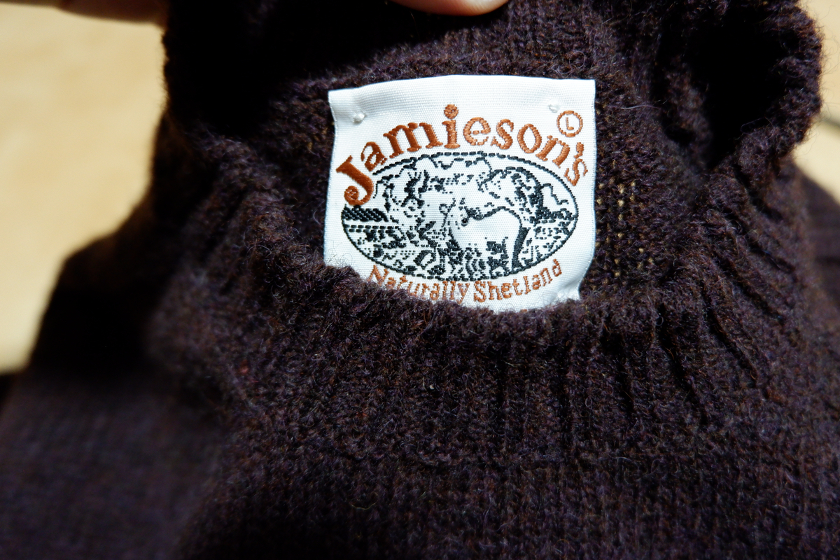 JAMIESON'S】シェットランドセーターはアメトラの定番！じゃあ買わない