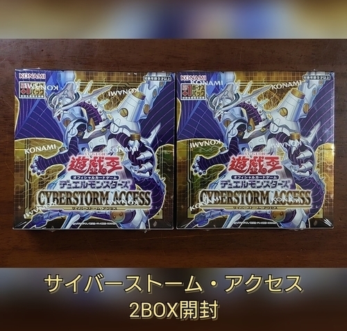 サイバーストーム・アクセス】の開封結果・封入率を紹介！！ - 遊戯王