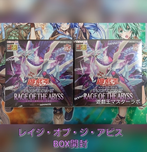 レイジ・オブ・ジ・アビス/RAGE OF THE ABYSS】の開封結果・封入率を