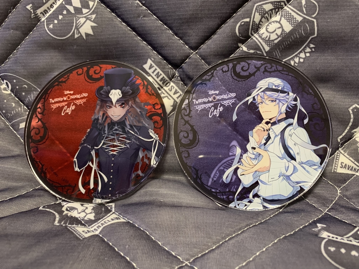 ツイステ 缶バッジ 寮服 マレウス AGF ツイステッドワンダーランド