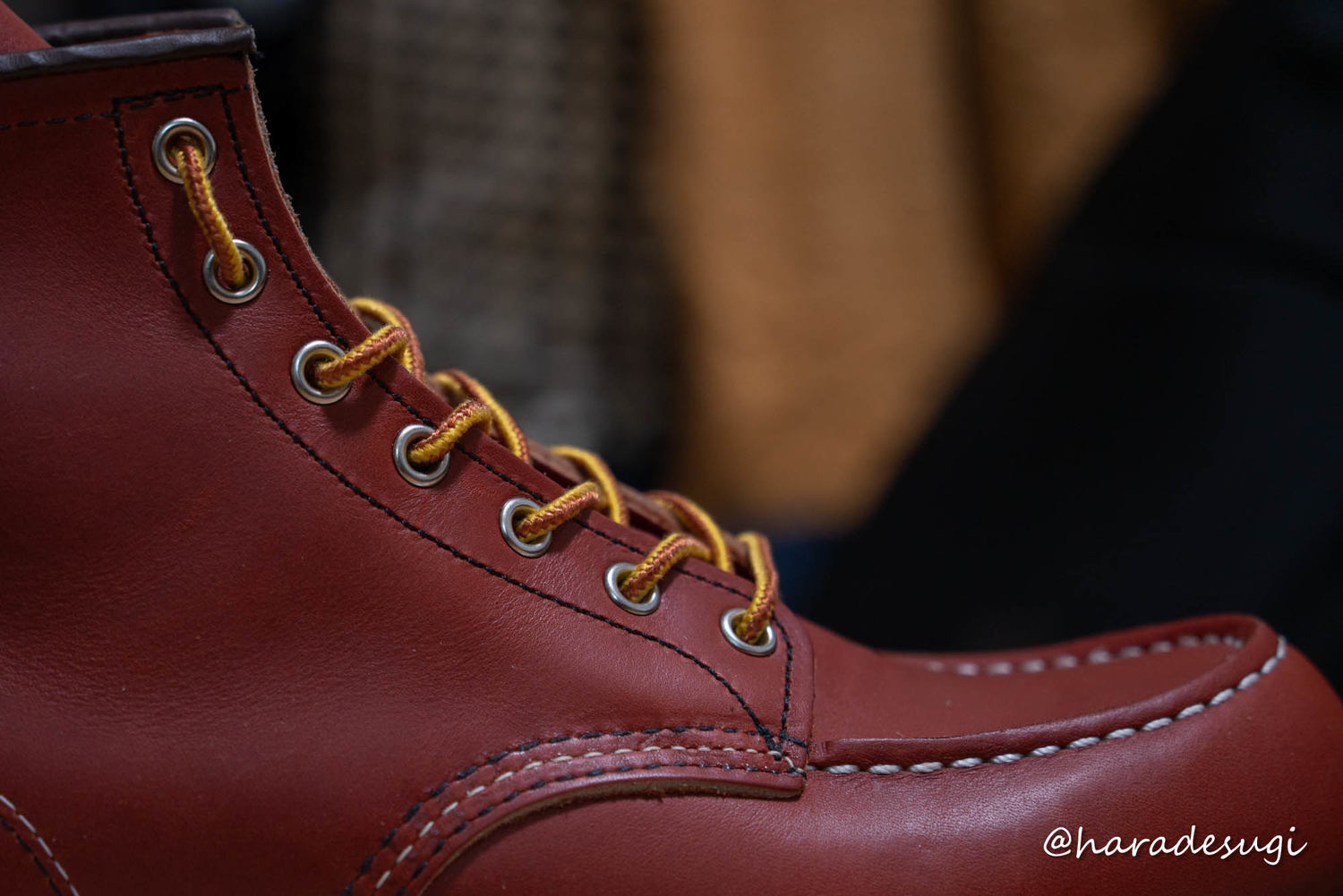 20年以上前に購入したボロボロのレッドウィング アイリッシュセッター