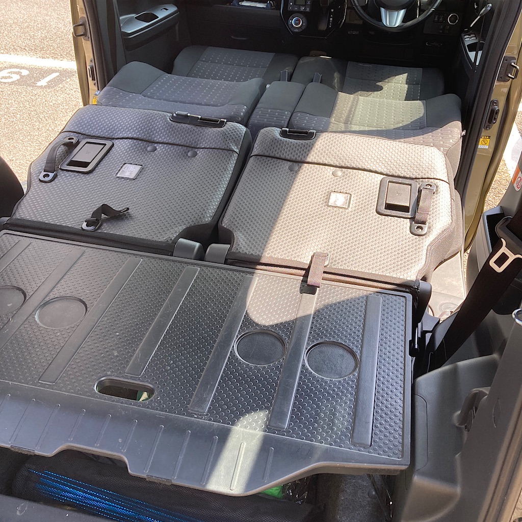 ダイハツ・ウェイクで家族3人車中泊キャンプに挑戦 | はるそめロード