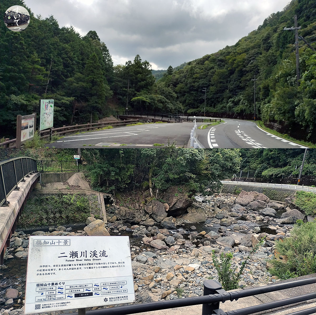 渓谷と吊り橋の散策道 - 気ままな 汽車好き