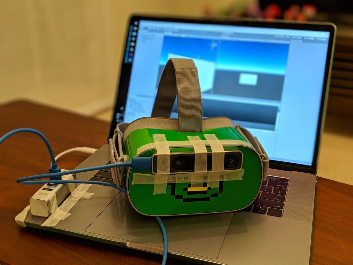 RealSense トラッキングカメラ T265 を Unity で遊んでみた - 凹みTips