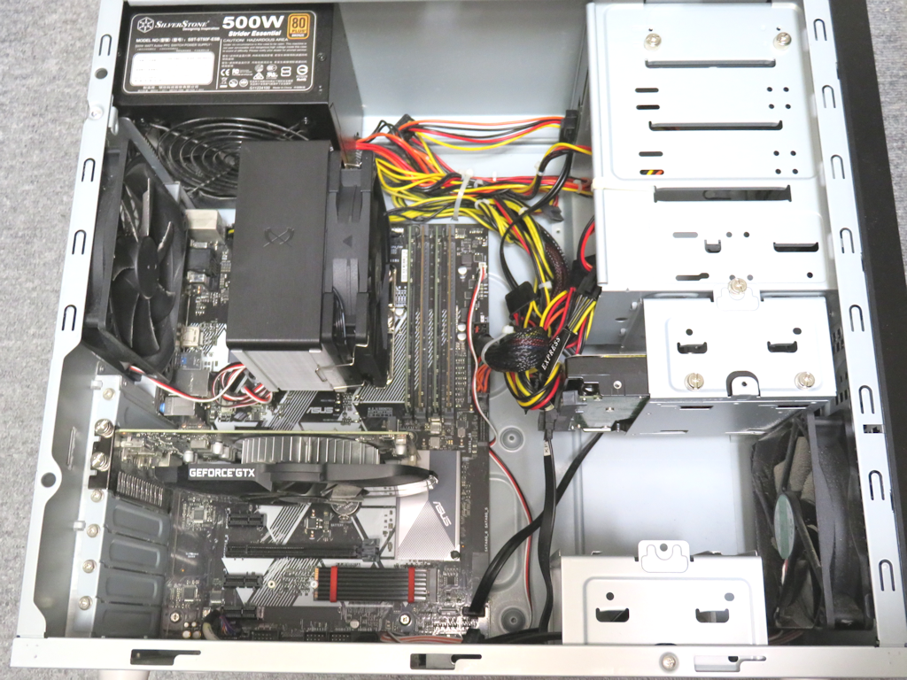 Core i7-8700のCPUクーラー換装（サイズ虎徹マーク3・SCKTT-3000