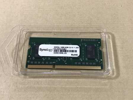 Synology DS218+ メモリの増設と HDD 取替 - hiroの長い冒険日記