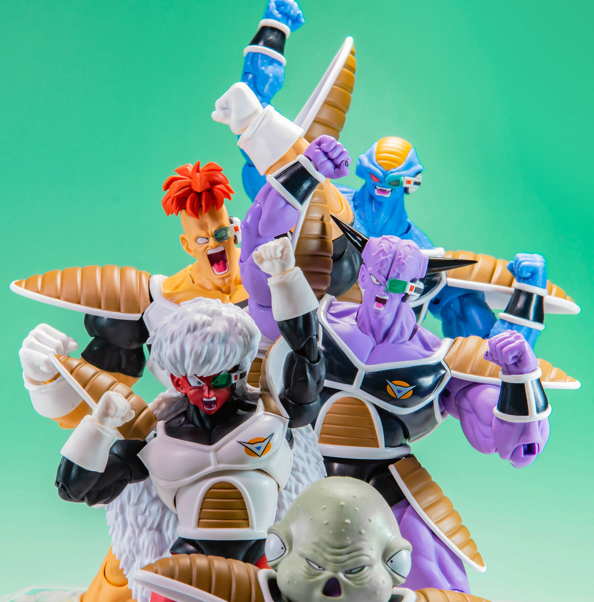 S.H.Figuarts ギニュー ＆ ギニュー特戦隊 レビュー - ヒロバン チャンネル