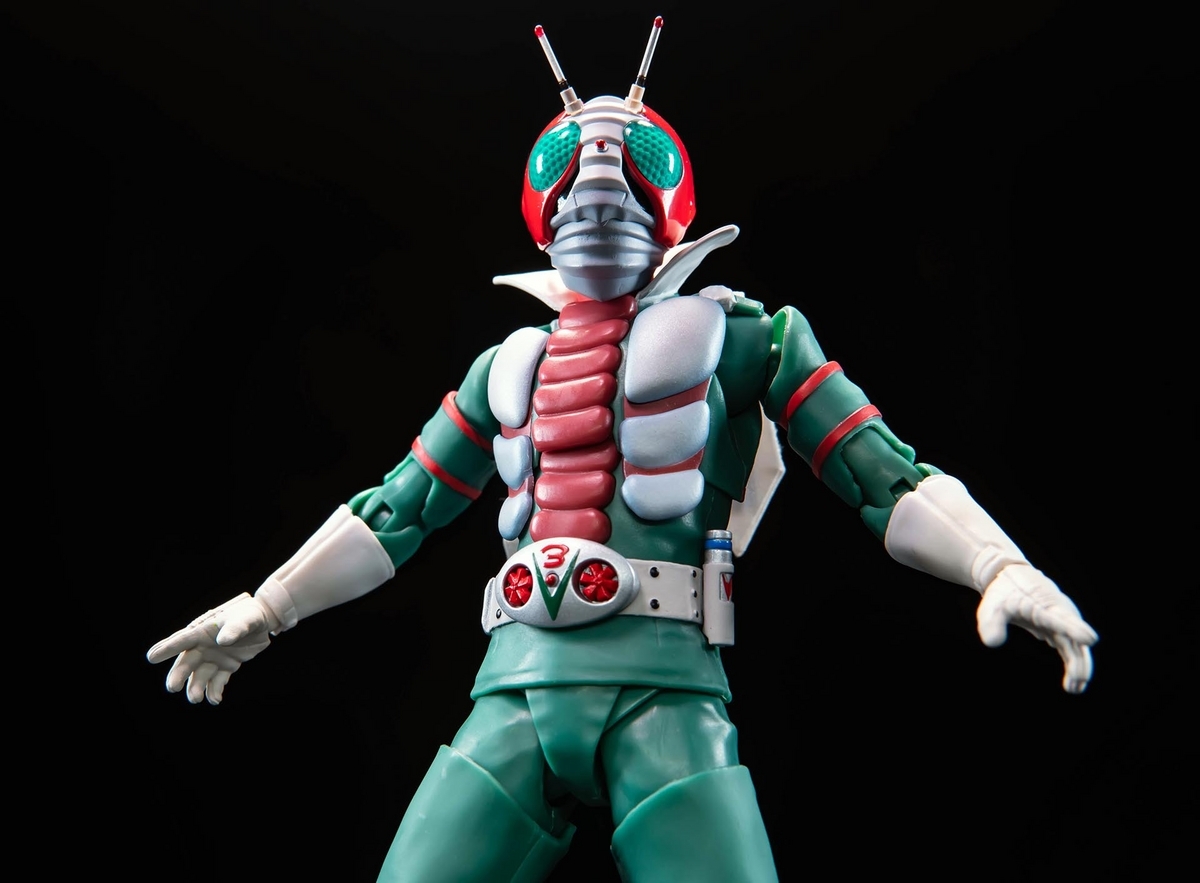 S.H.Figuarts 真骨彫製法 仮面ライダーV3 レビュー - ヒロバン チャンネル