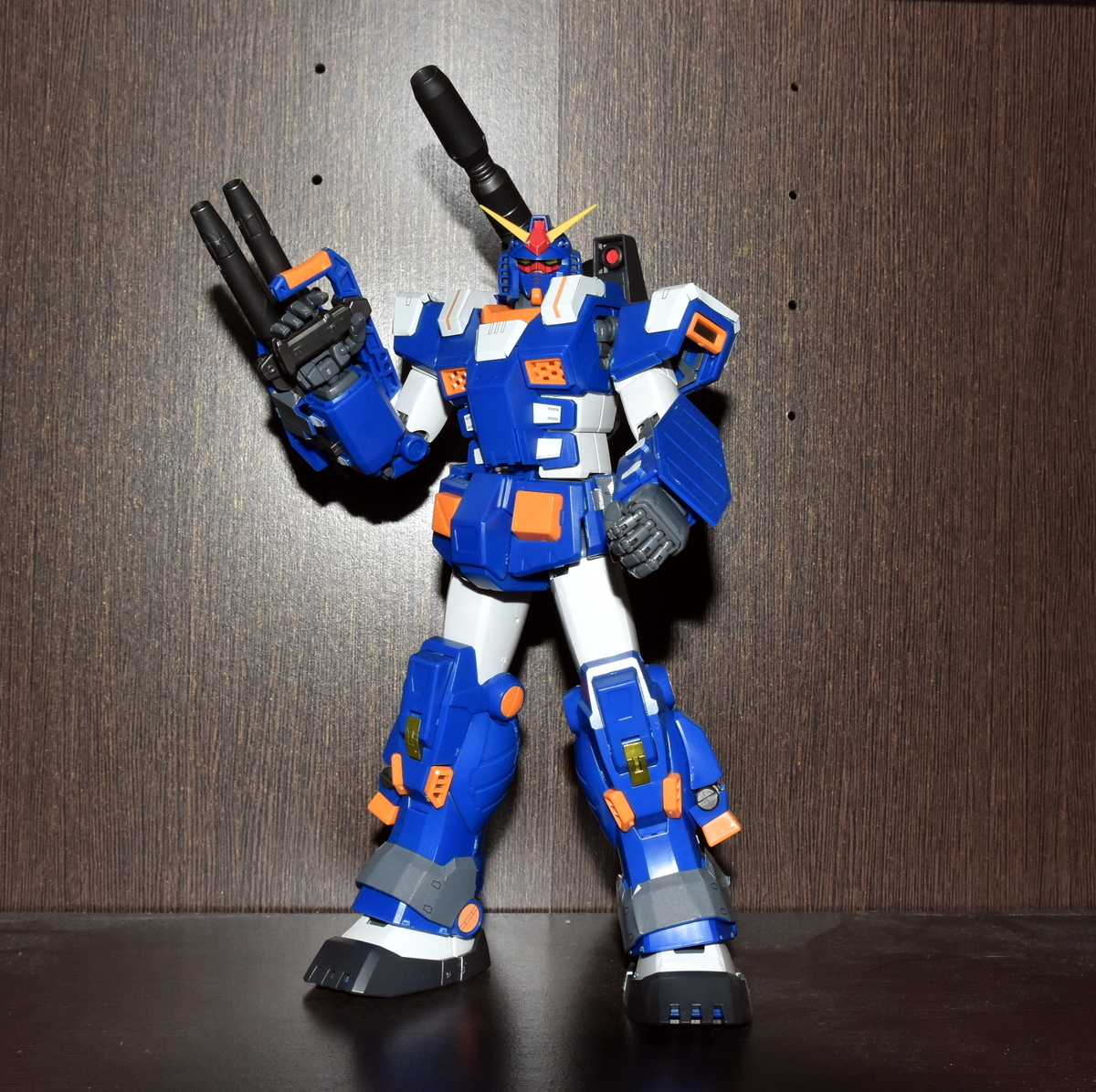 MG/FA-78-1 フルアーマーガンダム（ブルーカラーVer．） - 素組み