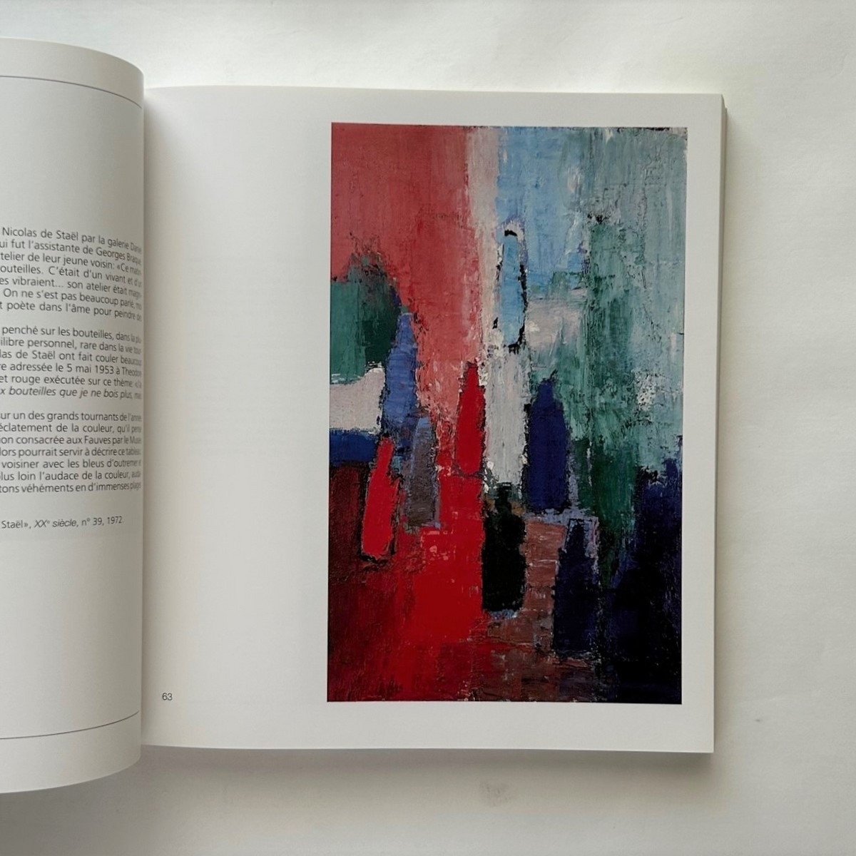 ニコラ・ド・スタール展覧会図録 - 本まるさんかくしかく Blog