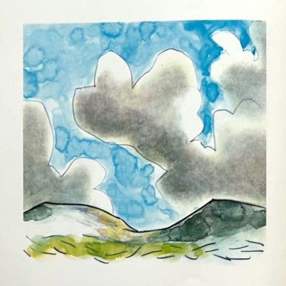 雲の画本 / 串田 孫一 - 本まるさんかくしかく Blog