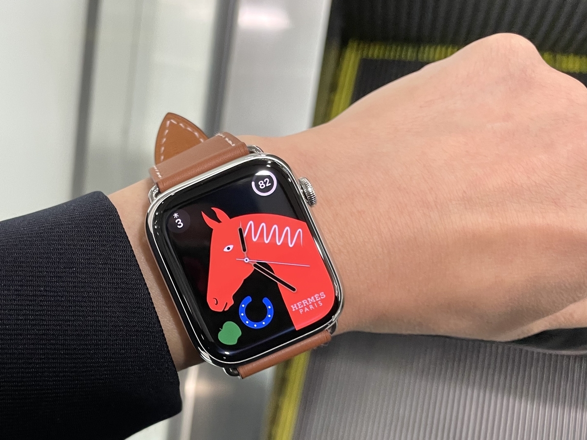レビュー】アップルウォッチエルメス シリーズ8を1ヶ月使用してみて