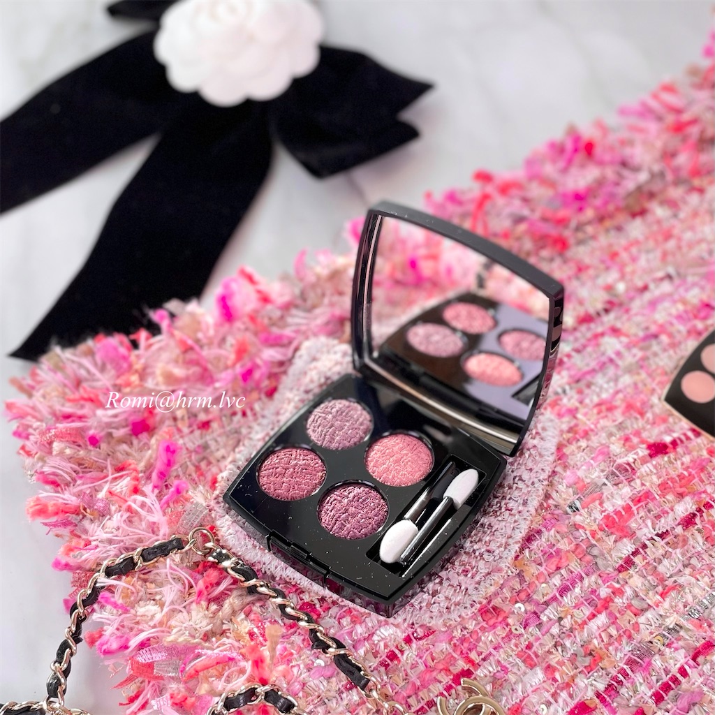 CHANE 秋の限定コスメ】超かわいい！シャネル ツイードアイシャドウ