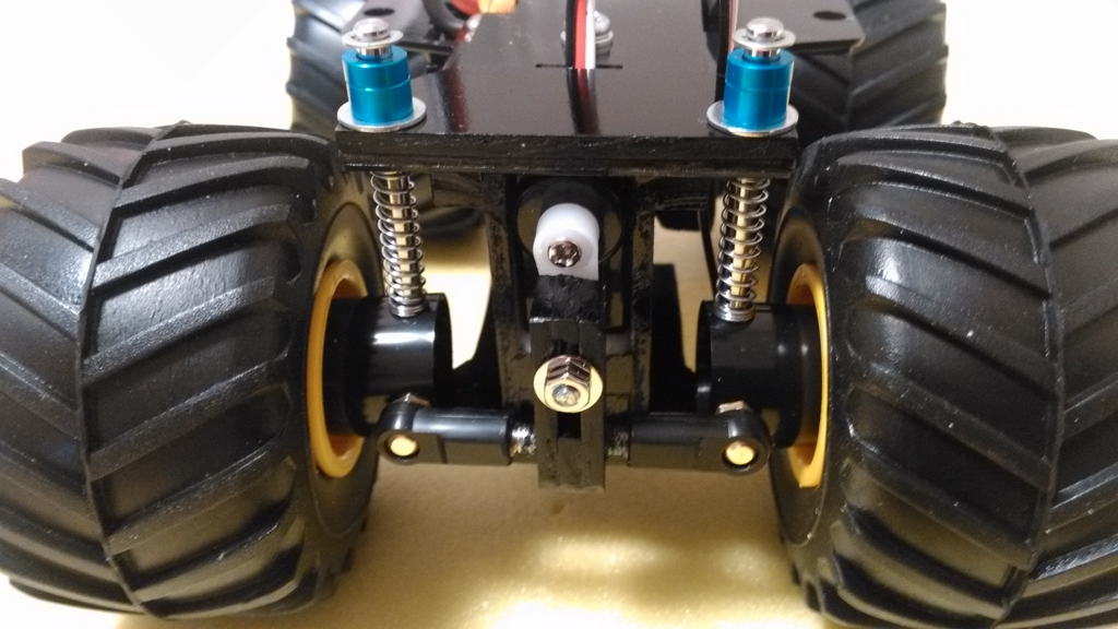 ワイルドミニ四駆ラジコン化（ハイラックスモンスターレーサーJr