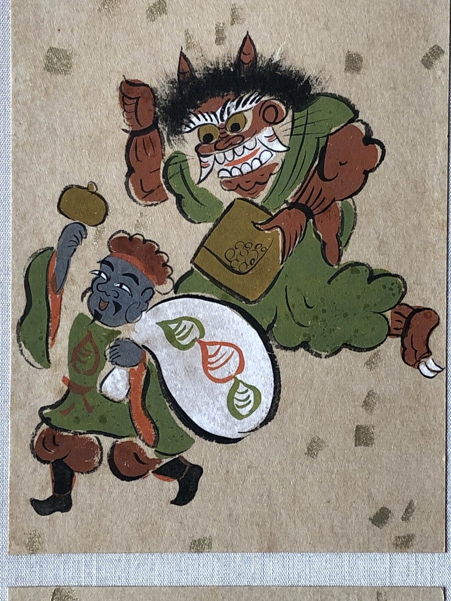 大津絵/福は外 - 一蓮の大津絵ギャラリー