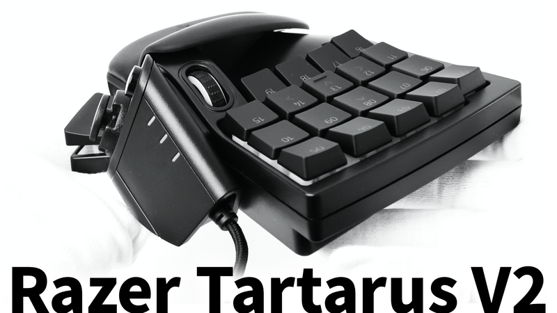 メン限動画】Razerの左手用デバイスTartarus V2を買ってみた！Mac
