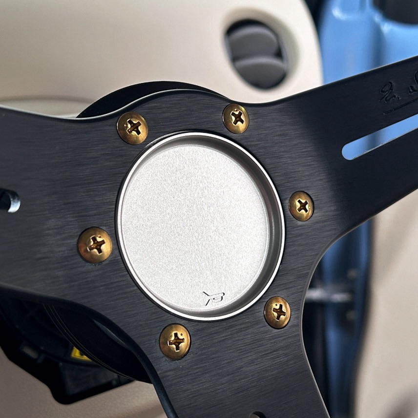 ステップホーンボタンを取り付ける - 算数と数学と高校受験 平塚市の