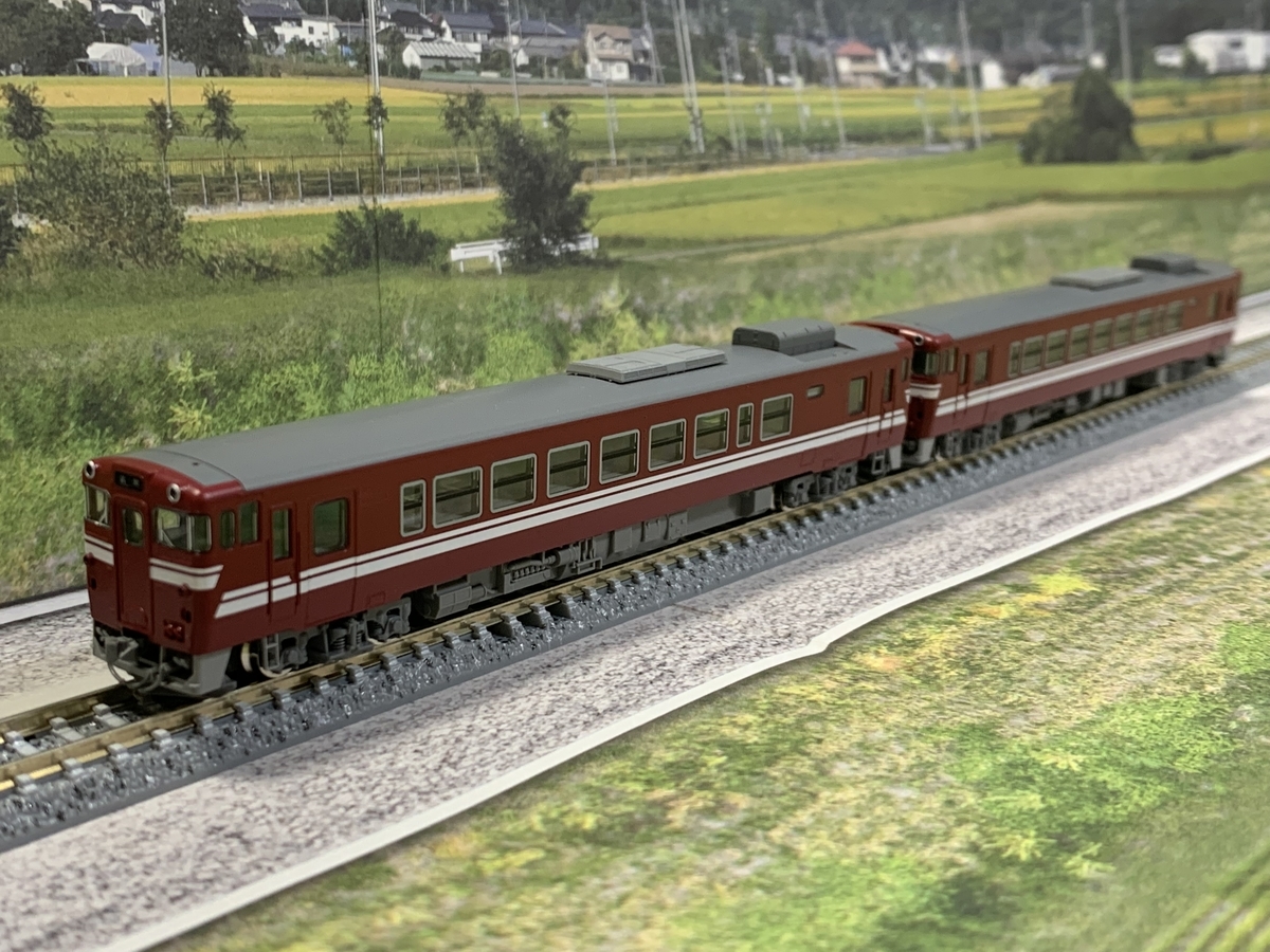 Nゲージ入線】TOⅯIXキハ40系2000番台更新車、高岡色 - 北極星特急の