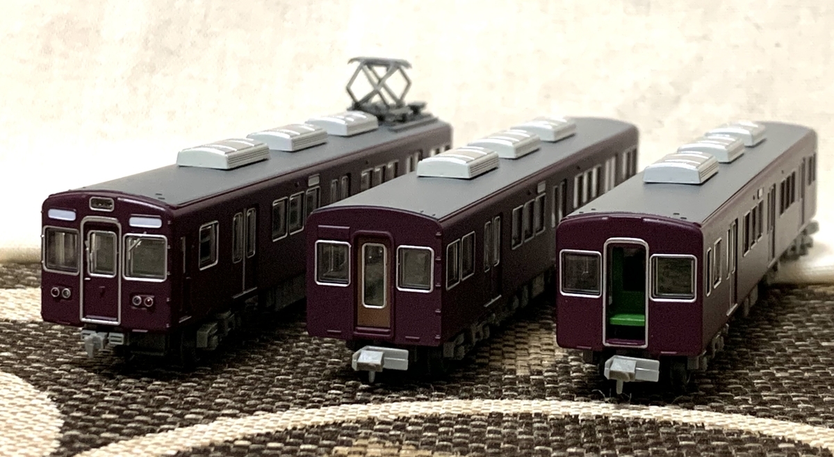 Nゲージ入線】鉄道コレクション、阪急3300系リニューアル車 - 北極星