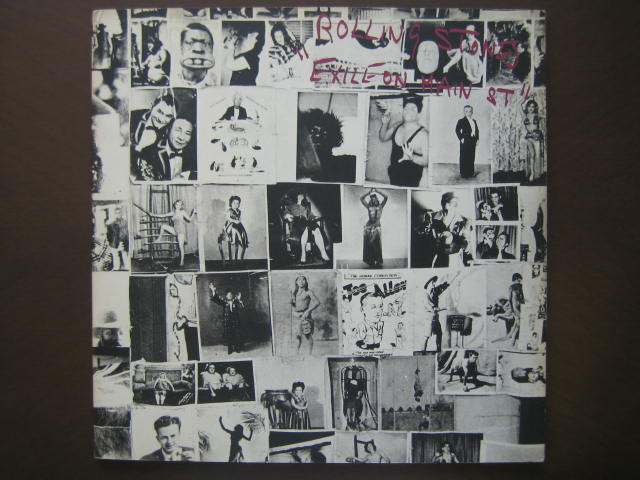 ローリング・ストーンズ UK盤 EXILE ON MAIN STREET①WEAオリジナル盤