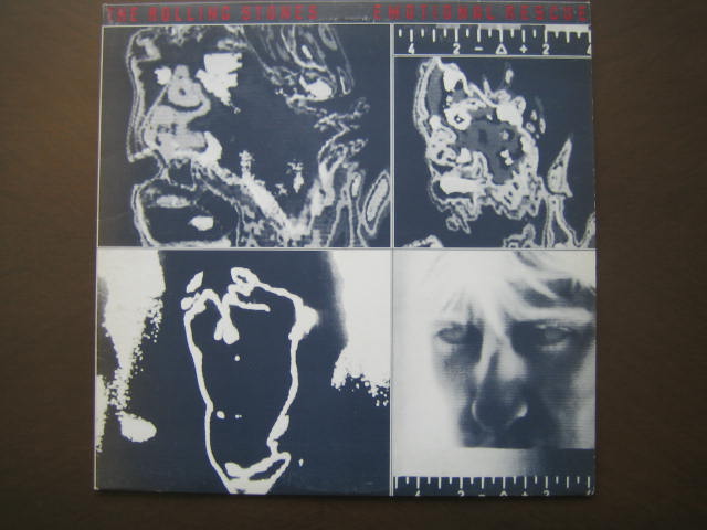 ローリング・ストーンズ UK盤 EMOTIONAL RESCUE①オリジナル盤