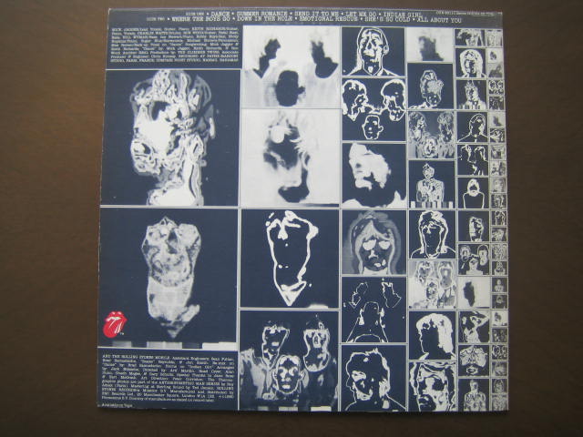 ローリング・ストーンズ UK盤 EMOTIONAL RESCUE①オリジナル盤