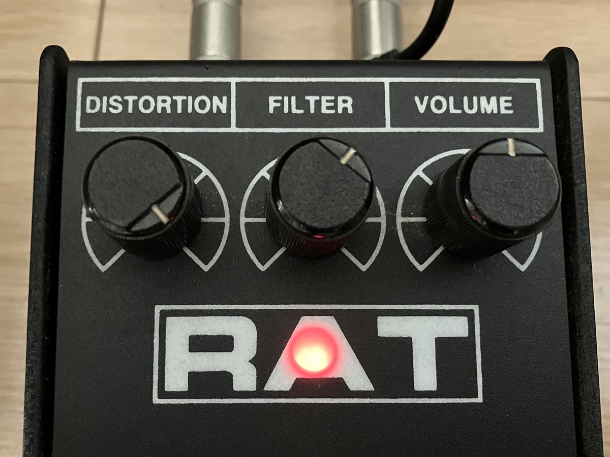 PROCO RAT2のセッティングや使い方を試してみました【セッティング例