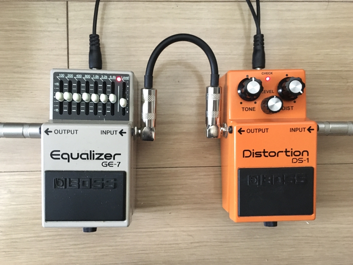 BOSS GE-7 グラフィックイコライザーの使い方・セッティング【歪み