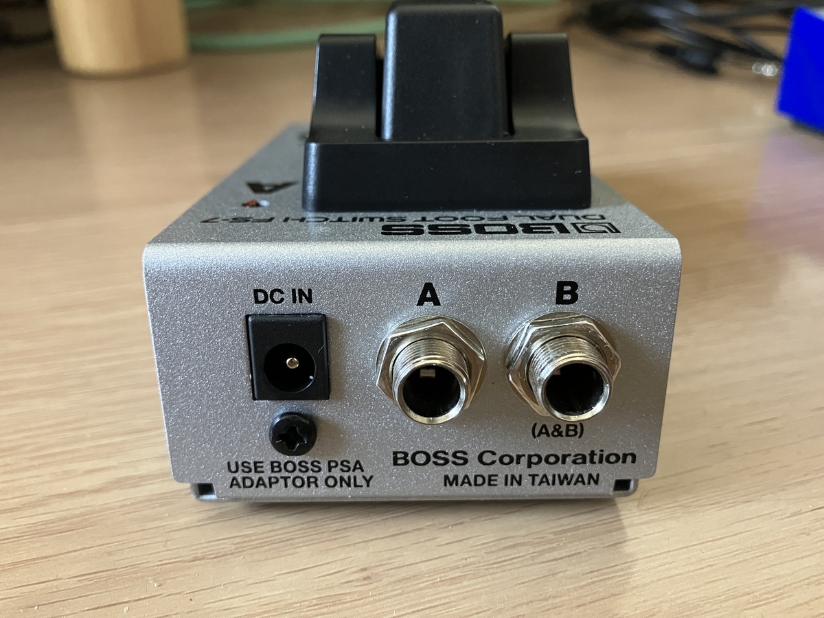 便利】BOSS GT-1にFS-7・デュアルフットスイッチを接続して使う方法と