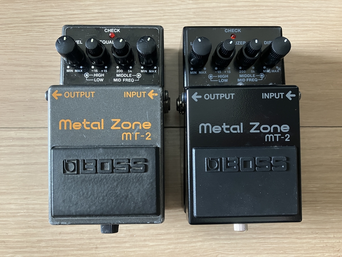 検証】BOSS MT-2とMT-2-3A（30thモデル）比較しました【メタルゾーンの