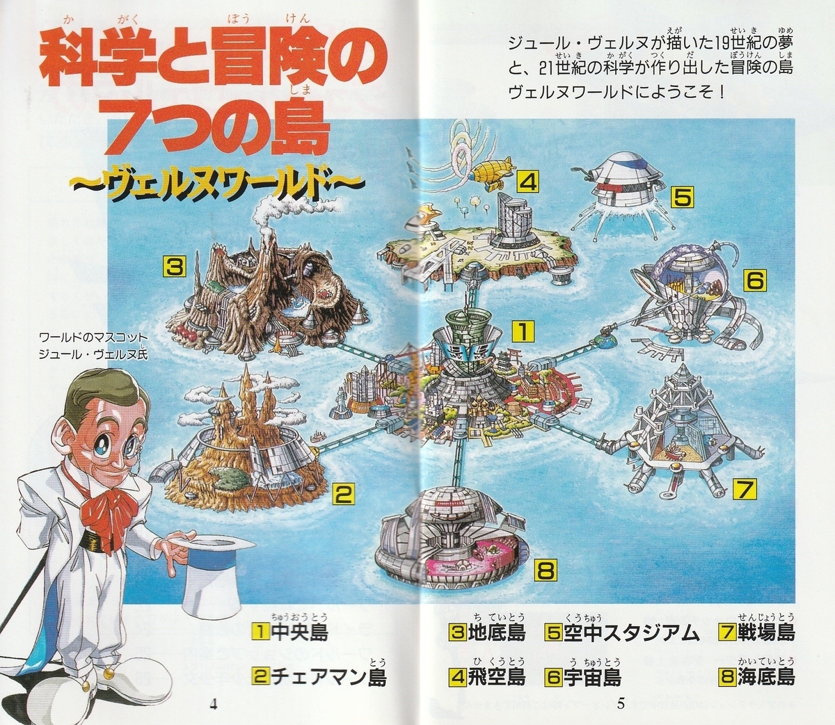 ヴェルヌワールド』1995年／スーパーファミコン - レトロゲームの説明