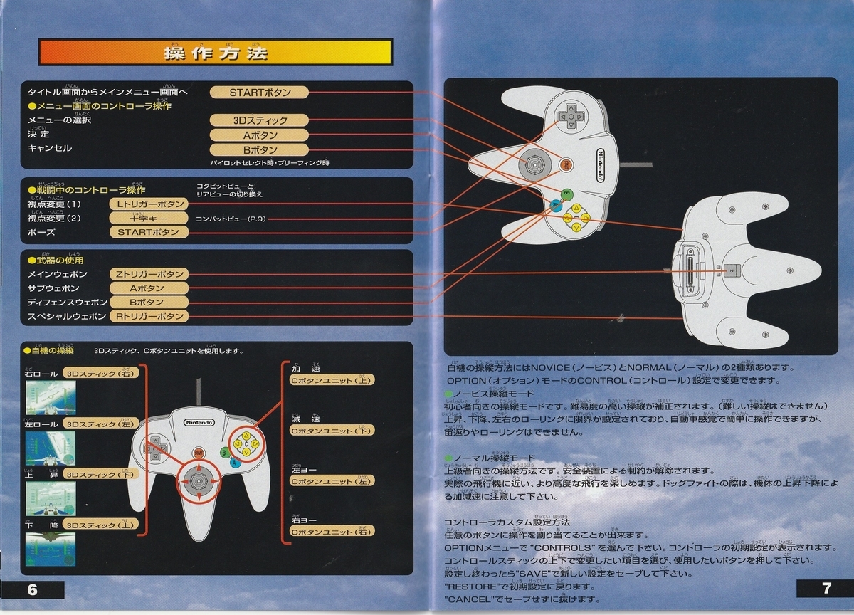 ソニックウイングスアサルト』1998年／ニンテンドウ64 - レトロゲーム