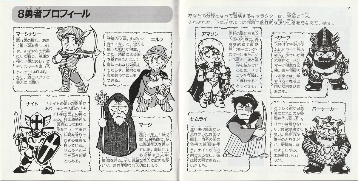 ネクロスの要塞』1990年／PCエンジン - レトロゲームの説明書保管庫