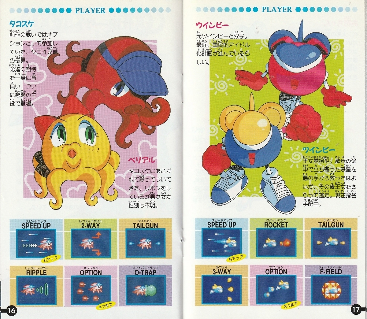 極上パロディウス』1994年／スーパーファミコン - レトロゲームの説明